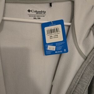 BNWT Arizona Coyotes Columbia Brand Golf Jacket hoodie in Gray